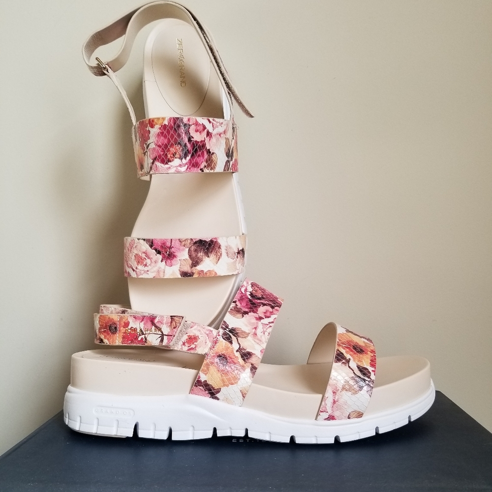Cole Haan floral sandals